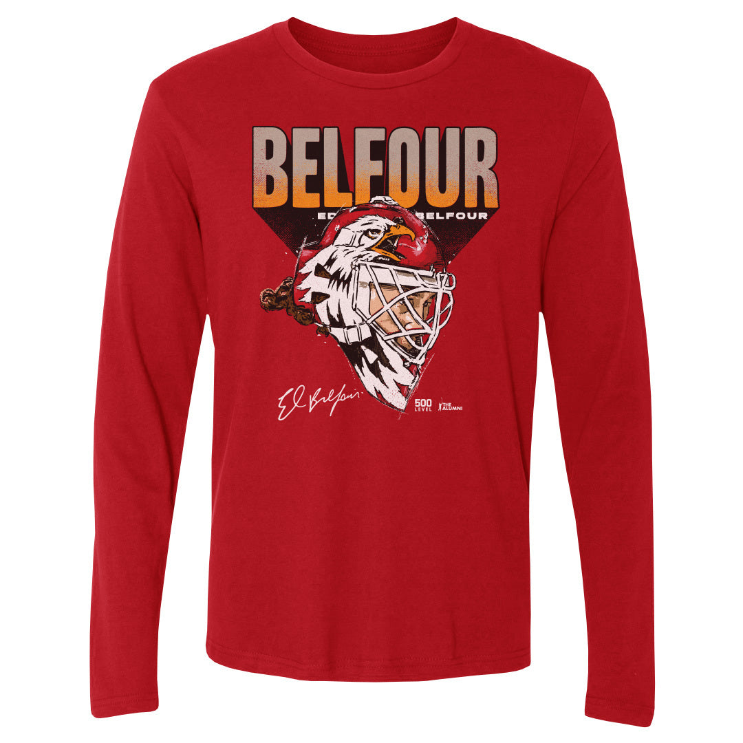 Ed Belfour Men's Long Sleeve T-Shirt | 500 LEVEL
