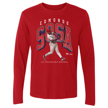 Edmundo Sosa Men's Long Sleeve T-Shirt | 500 LEVEL
