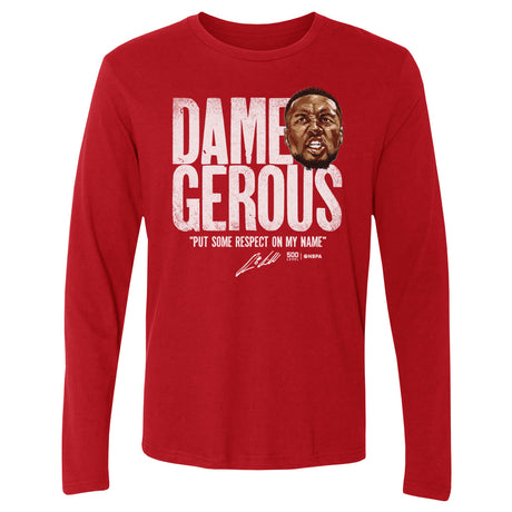 Damian Lillard Men's Long Sleeve T-Shirt | 500 LEVEL