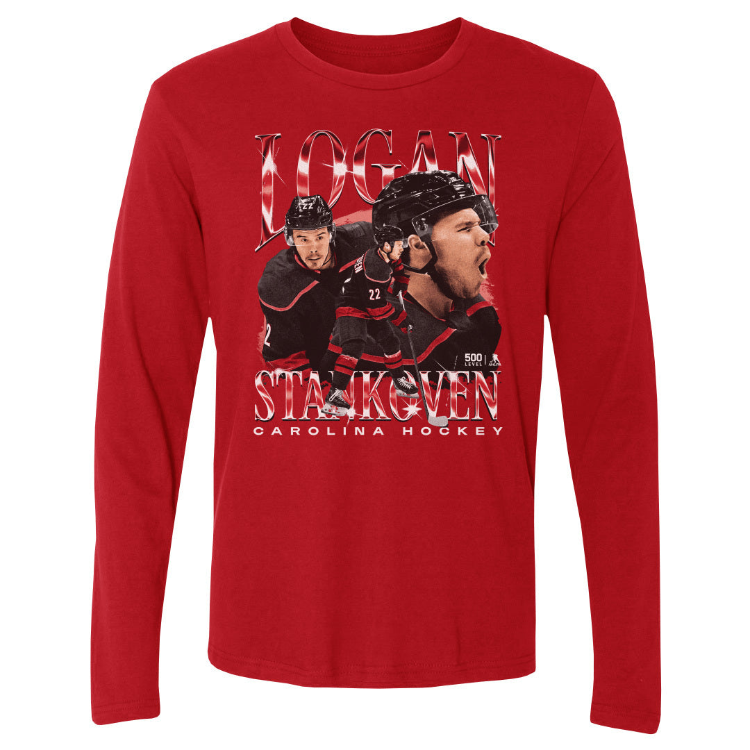 Logan Stankoven Men's Long Sleeve T-Shirt | 500 LEVEL