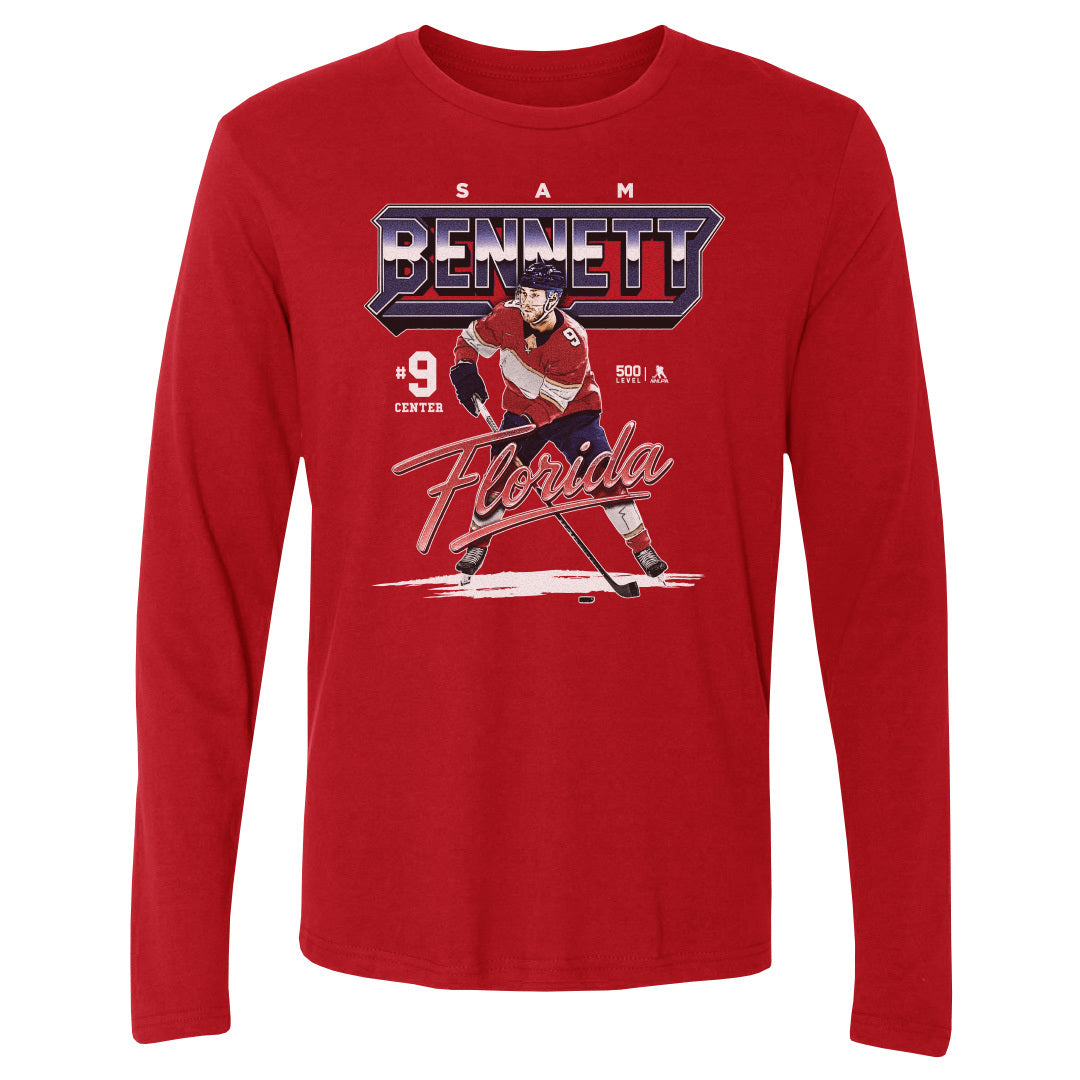 Sam Bennett Men's Long Sleeve T-Shirt | 500 LEVEL