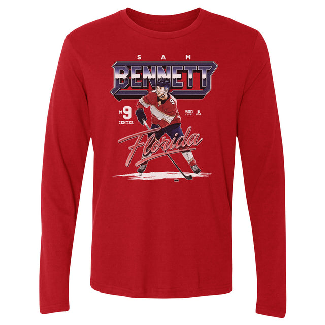Sam Bennett Men's Long Sleeve T-Shirt | 500 LEVEL