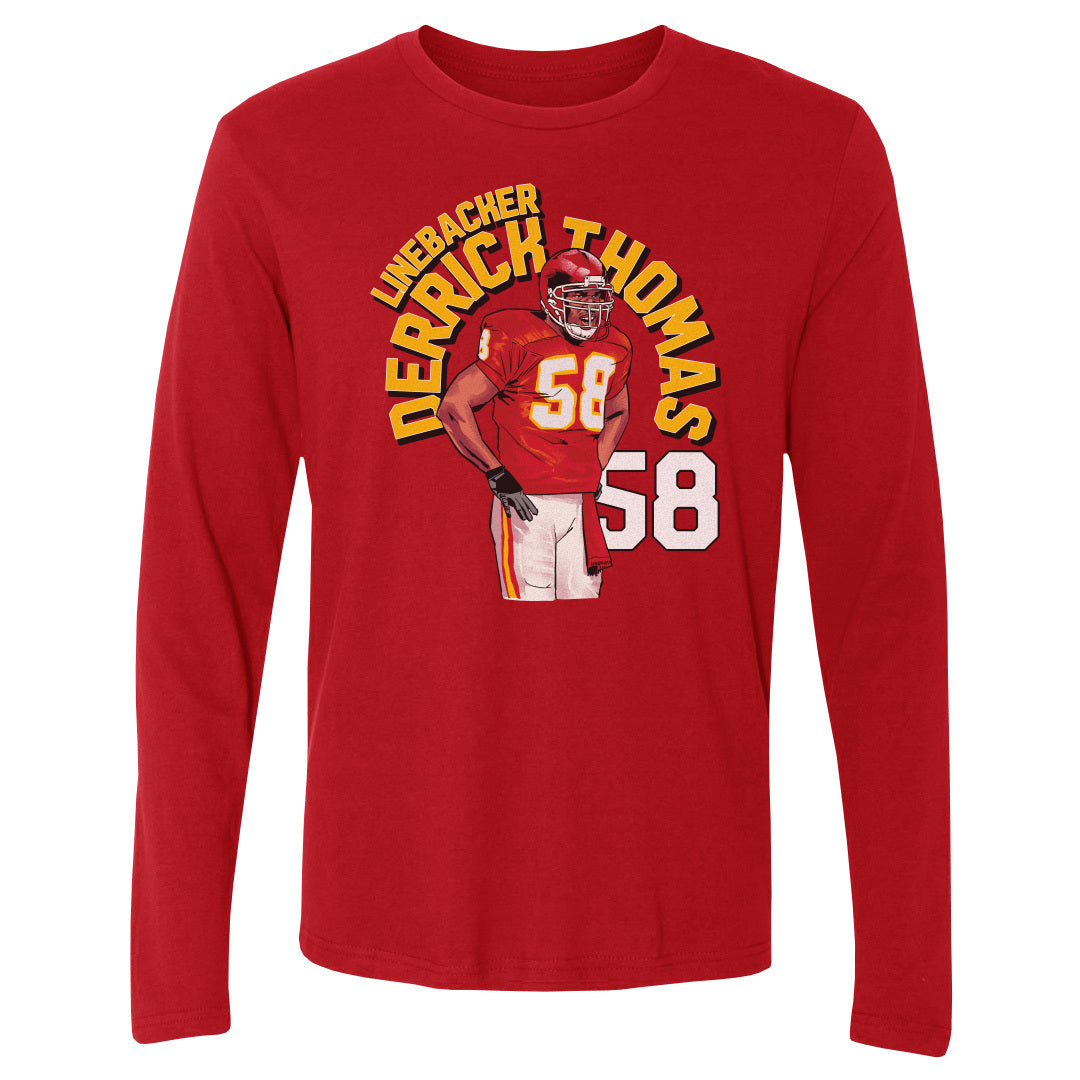 Derrick Thomas Men's Long Sleeve T-Shirt | 500 LEVEL