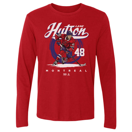 Lane Hutson Men's Long Sleeve T-Shirt | 500 LEVEL