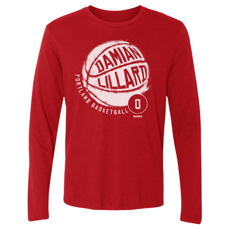 Damian Lillard Men's Long Sleeve T-Shirt | 500 LEVEL