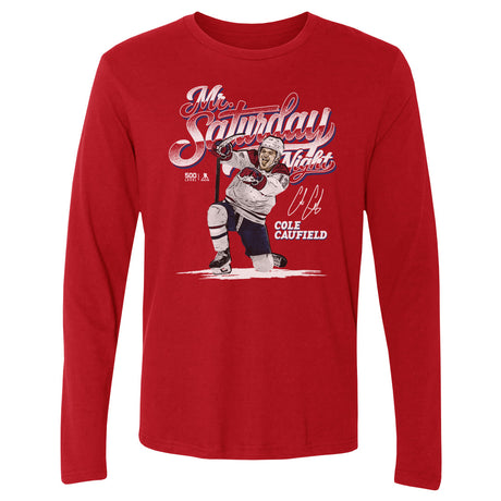 Cole Caufield Men's Long Sleeve T-Shirt | 500 LEVEL