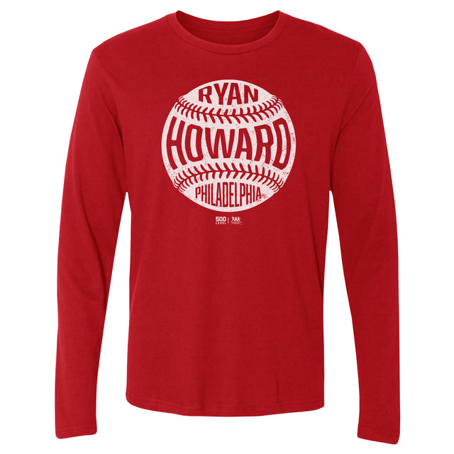 Ryan Howard Men's Long Sleeve T-Shirt | 500 LEVEL