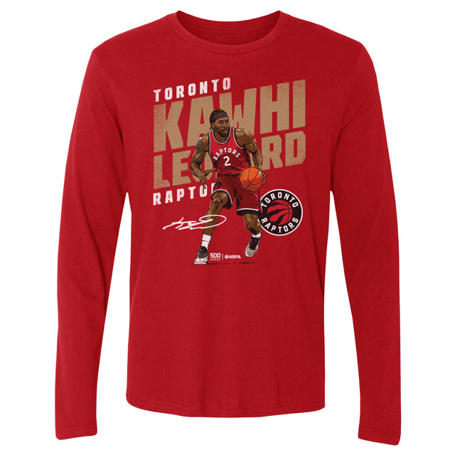 Kawhi Leonard Men's Long Sleeve T-Shirt | 500 LEVEL