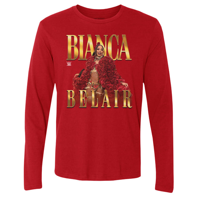 Bianca Belair Men's Long Sleeve T-Shirt | 500 LEVEL