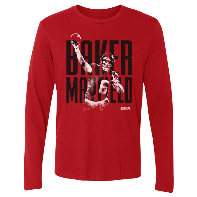 Baker Mayfield Men's Long Sleeve T-Shirt | 500 LEVEL