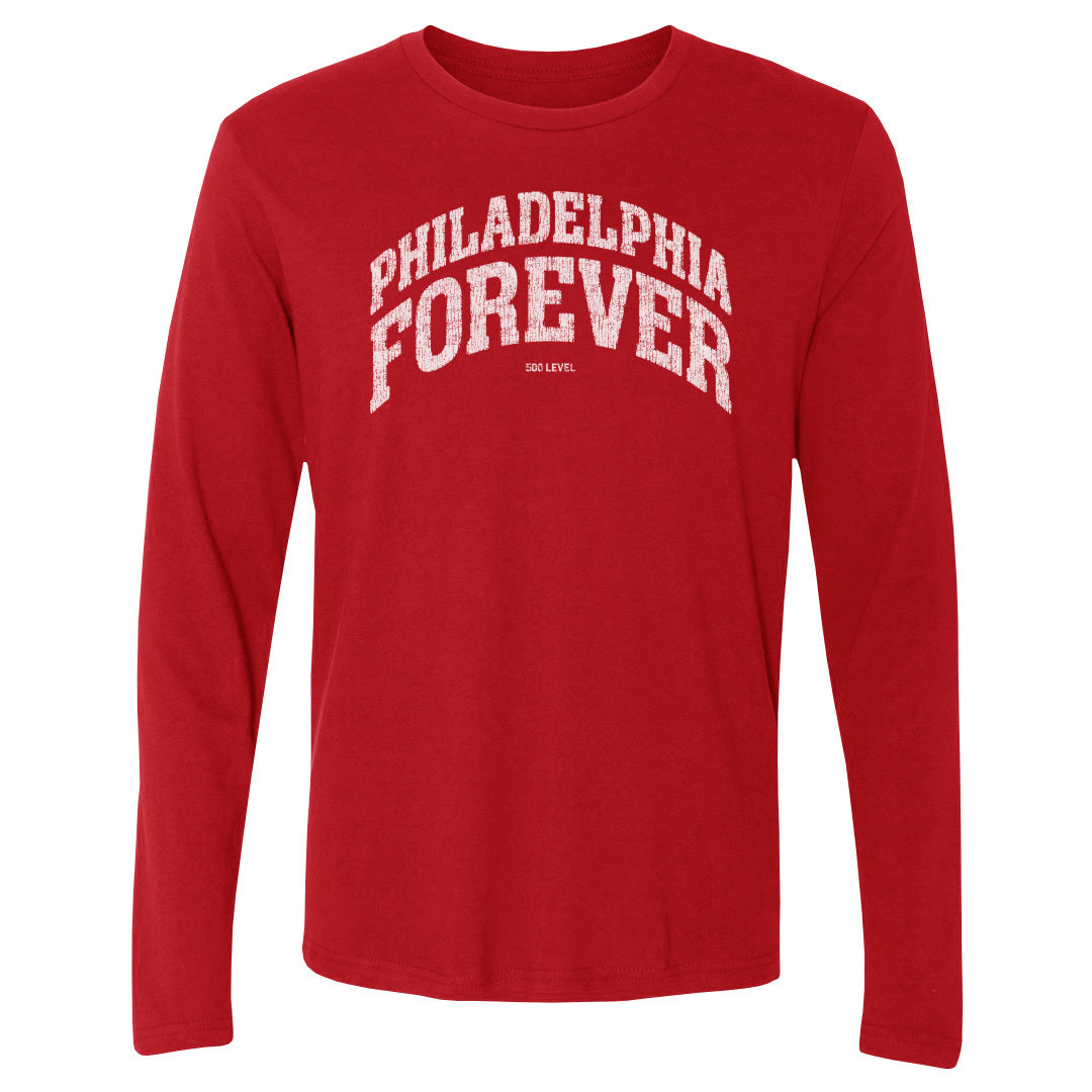 Philadelphia Men's Long Sleeve T-Shirt | 500 LEVEL