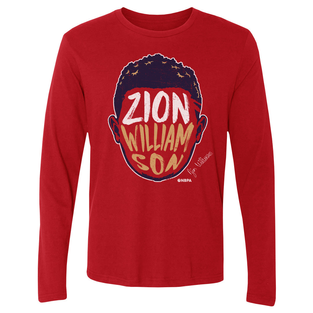 Zion Williamson Men's Long Sleeve T-Shirt | 500 LEVEL