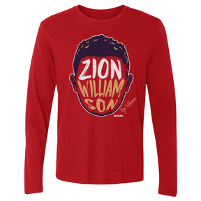 Zion Williamson Men's Long Sleeve T-Shirt | 500 LEVEL