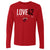 Kevin Love Men's Long Sleeve T-Shirt | 500 LEVEL
