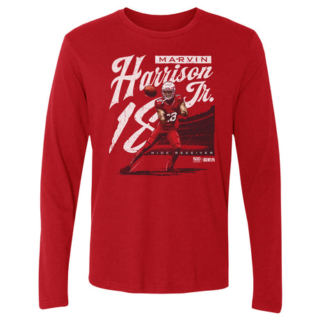 Marvin Harrison Jr. Men's Long Sleeve T-Shirt | 500 LEVEL
