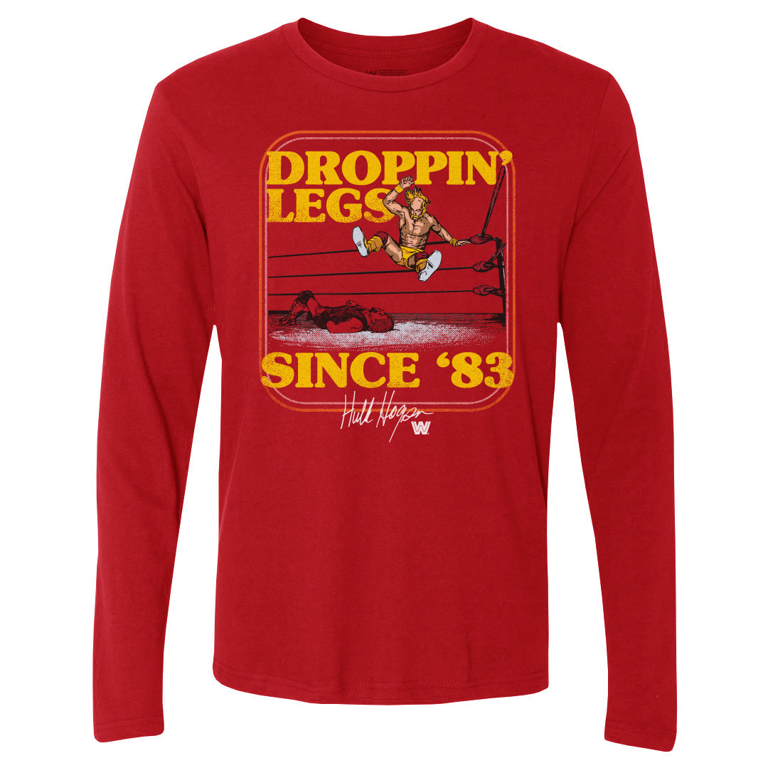Hulk Hogan Men's Long Sleeve T-Shirt | 500 LEVEL