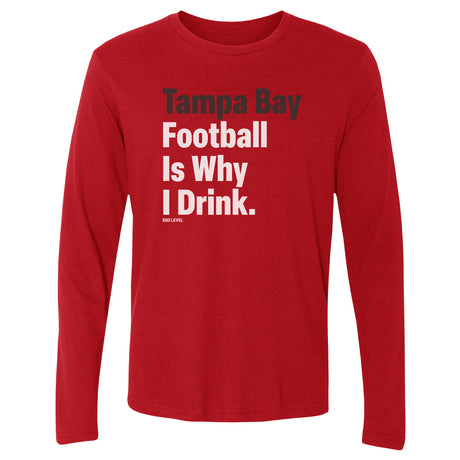 Tampa Bay Football Men's Long Sleeve T-Shirt | 500 LEVEL