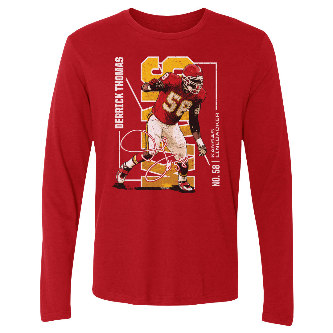 Derrick Thomas Men's Long Sleeve T-Shirt | 500 LEVEL