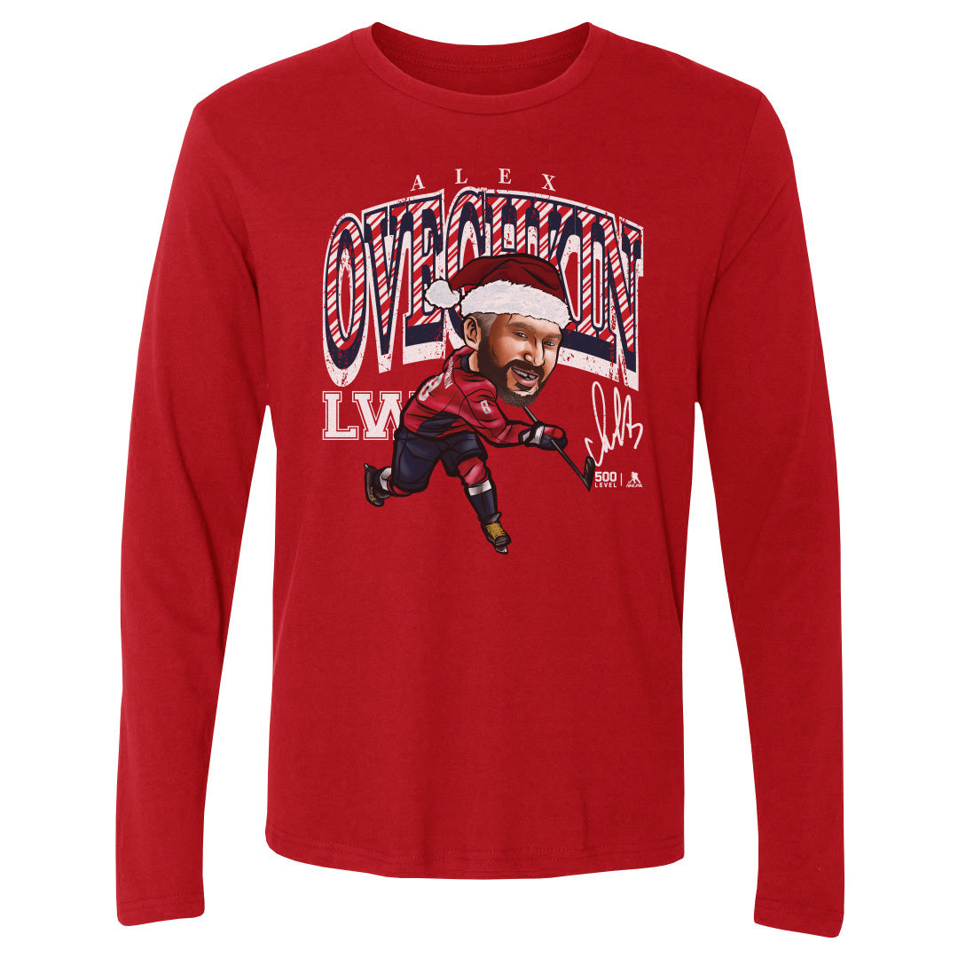 Alex Ovechkin Men's Long Sleeve T-Shirt | 500 LEVEL