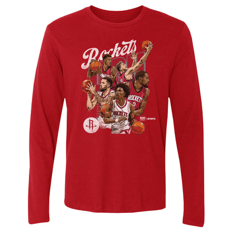 Houston Rockets Men's Long Sleeve T-Shirt | 500 LEVEL