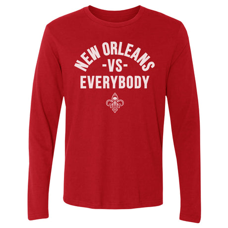 New Orleans Pelicans Men's Long Sleeve T-Shirt | 500 LEVEL