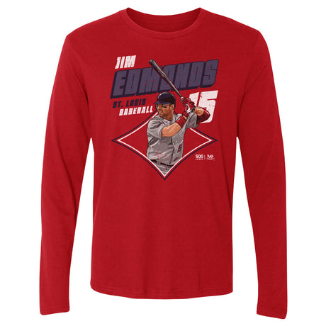 Jim Edmonds Men's Long Sleeve T-Shirt | 500 LEVEL