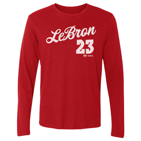 LeBron James Men's Long Sleeve T-Shirt | 500 LEVEL