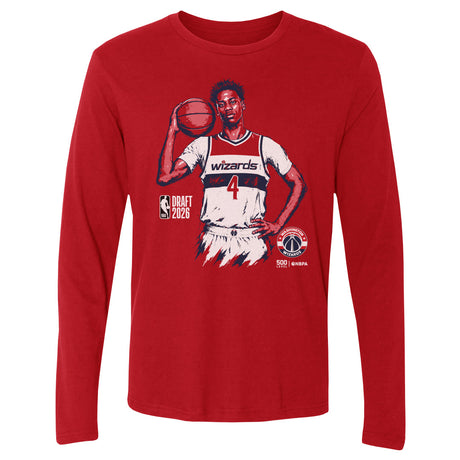 AJ Dybantsa Men's Long Sleeve T-Shirt | 500 LEVEL