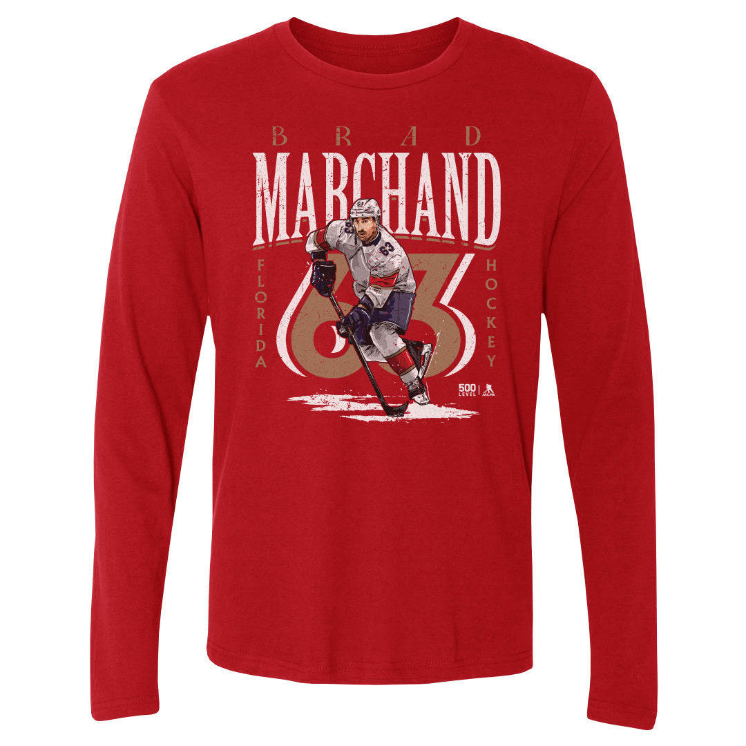 Brad Marchand Men's Long Sleeve T-Shirt | 500 LEVEL