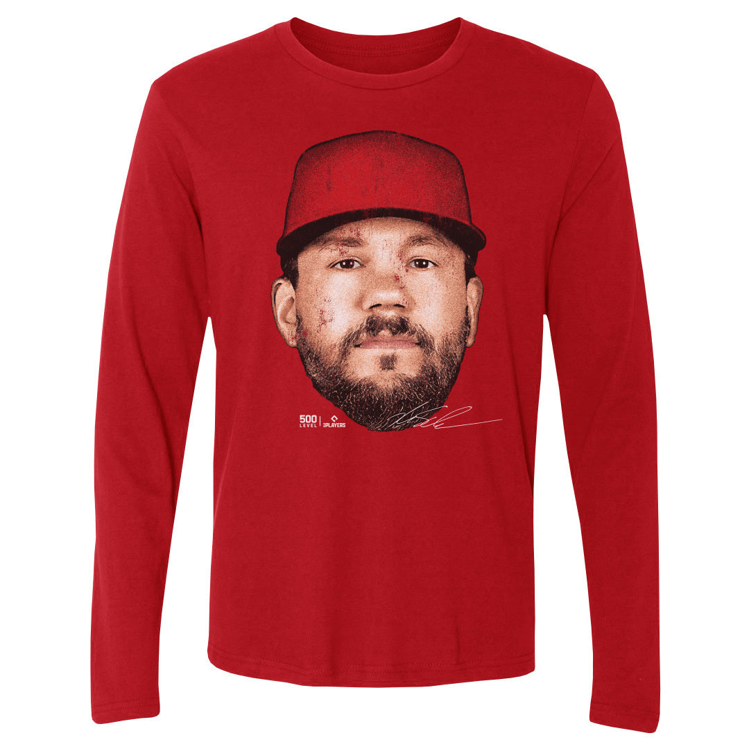 Kyle Schwarber Men's Long Sleeve T-Shirt | 500 LEVEL