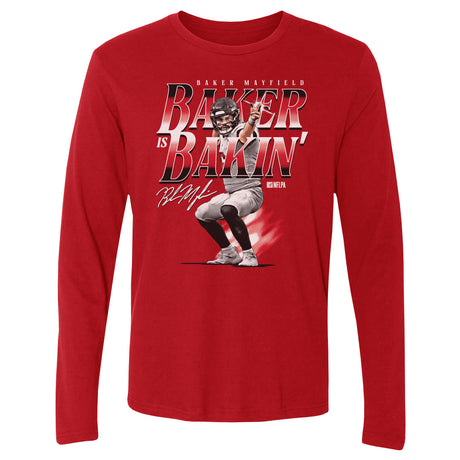 Baker Mayfield Men's Long Sleeve T-Shirt | 500 LEVEL