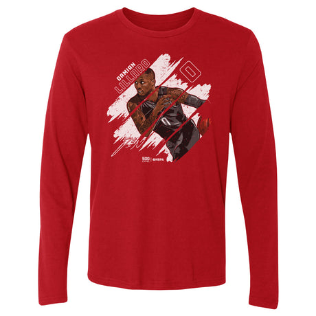 Damian Lillard Men's Long Sleeve T-Shirt | 500 LEVEL
