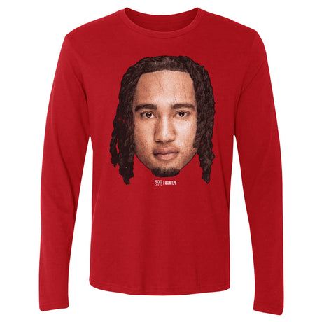 C.J. Stroud Men's Long Sleeve T-Shirt | 500 LEVEL
