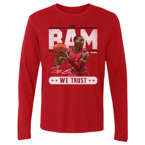 Bam Adebayo Men's Long Sleeve T-Shirt | 500 LEVEL