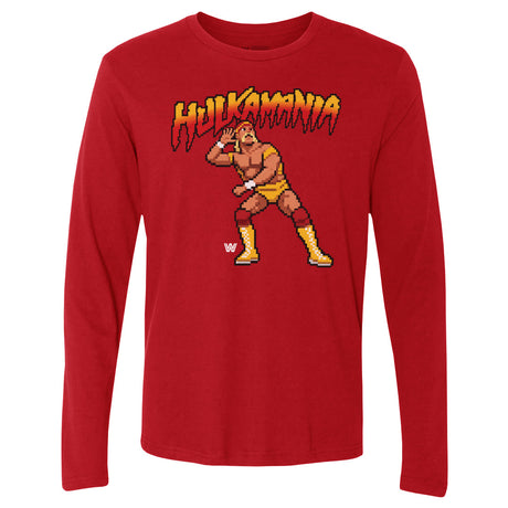 Hulk Hogan Men's Long Sleeve T-Shirt | 500 LEVEL