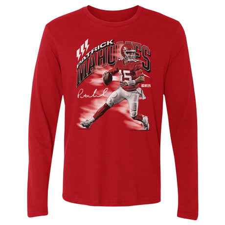 Patrick Mahomes Men's Long Sleeve T-Shirt | 500 LEVEL