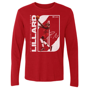 Damian Lillard Men's Long Sleeve T-Shirt | 500 LEVEL