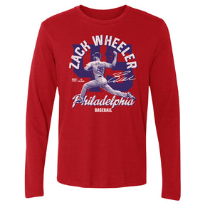 Zack Wheeler Men's Long Sleeve T-Shirt | 500 LEVEL