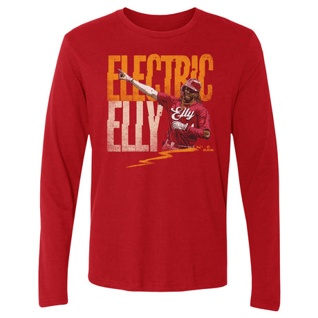 Elly De La Cruz Men's Long Sleeve T-Shirt | 500 LEVEL