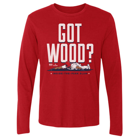 James Wood Men's Long Sleeve T-Shirt | 500 LEVEL