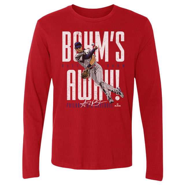 Alec Bohm Men's Long Sleeve T-Shirt | 500 LEVEL