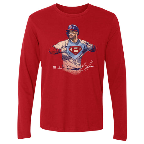 Bryce Harper Men's Long Sleeve T-Shirt | 500 LEVEL