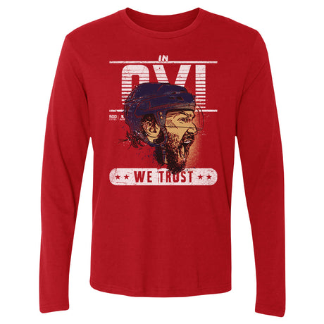 Alex Ovechkin Men's Long Sleeve T-Shirt | 500 LEVEL