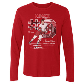 Gordie Howe Men's Long Sleeve T-Shirt | 500 LEVEL
