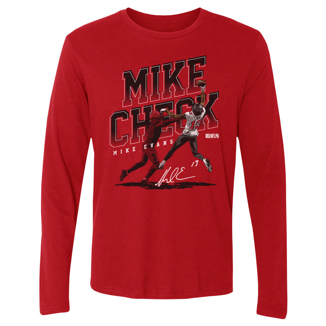 Mike Evans Men's Long Sleeve T-Shirt | 500 LEVEL