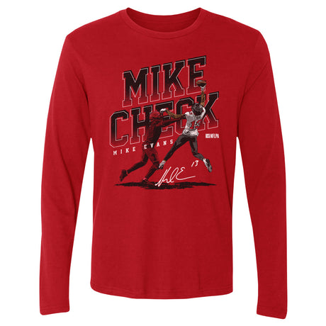 Mike Evans Men's Long Sleeve T-Shirt | 500 LEVEL
