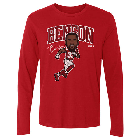 Trey Benson Men's Long Sleeve T-Shirt | 500 LEVEL