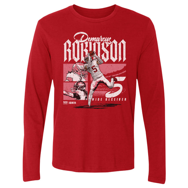 Demarcus Robinson Men's Long Sleeve T-Shirt | 500 LEVEL