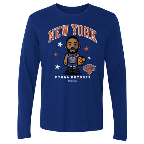 Mikal Bridges Men's Long Sleeve T-Shirt | 500 LEVEL