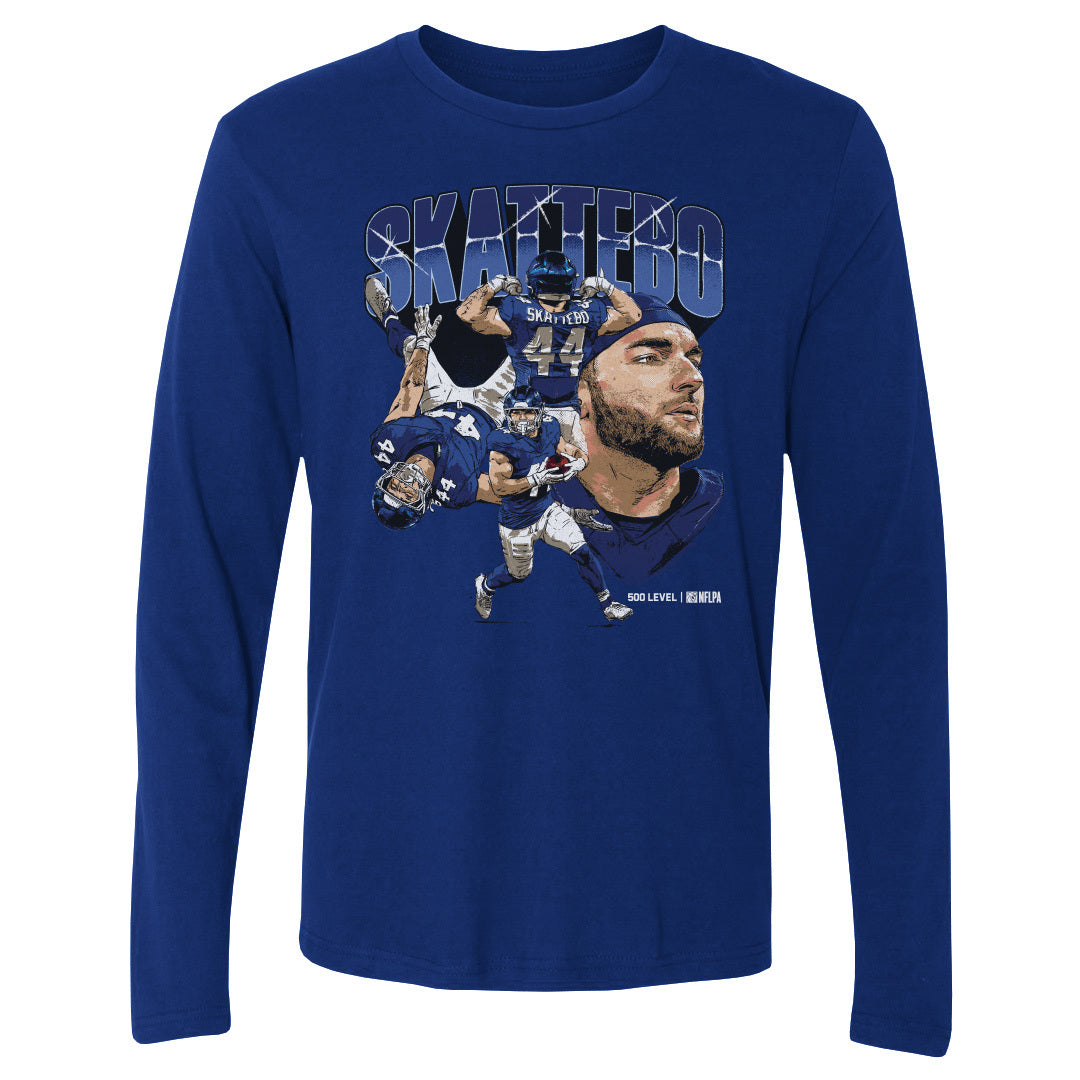 Cam Skattebo Men's Long Sleeve T-Shirt | 500 LEVEL